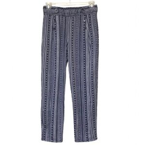 Robert Louis Nautical High Rise Straight Leg Pants L Lightweight Summer